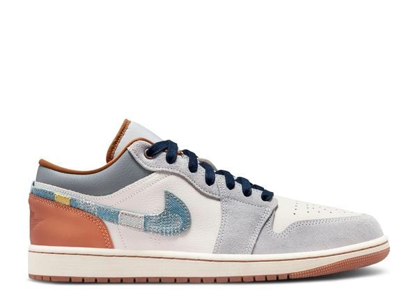 Jordan 1 Low SE 'Repaired Denim Swoosh' FZ5042 041