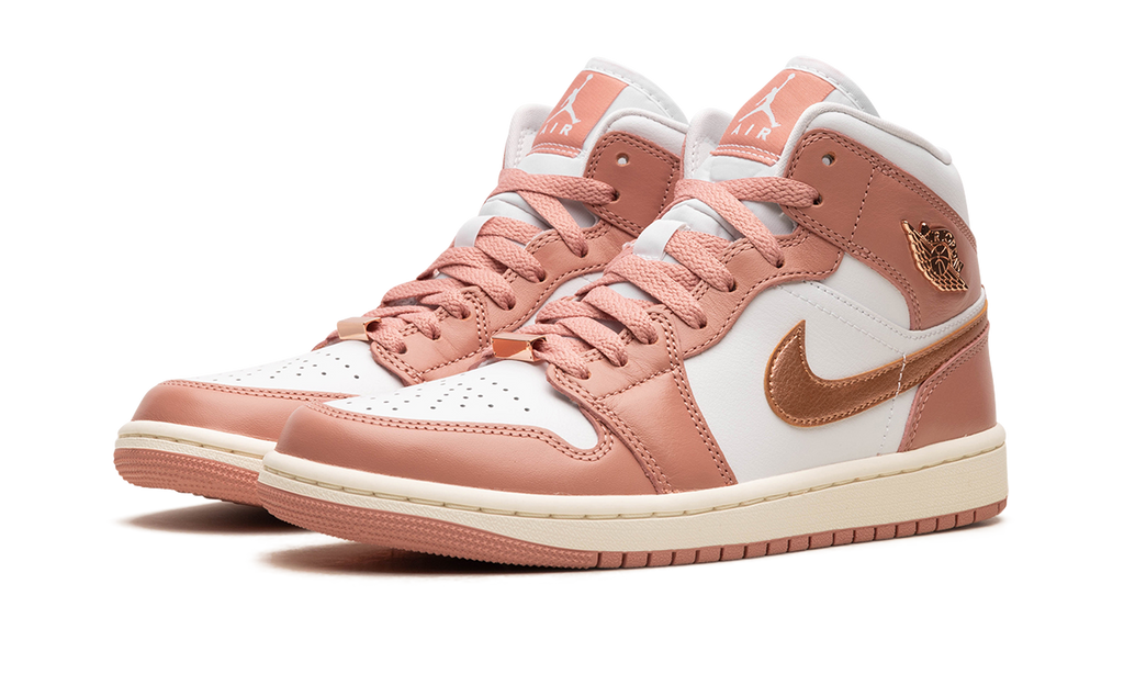 AIR JORDAN 1 MID WMNS "RED STARDUST" FB9892 670