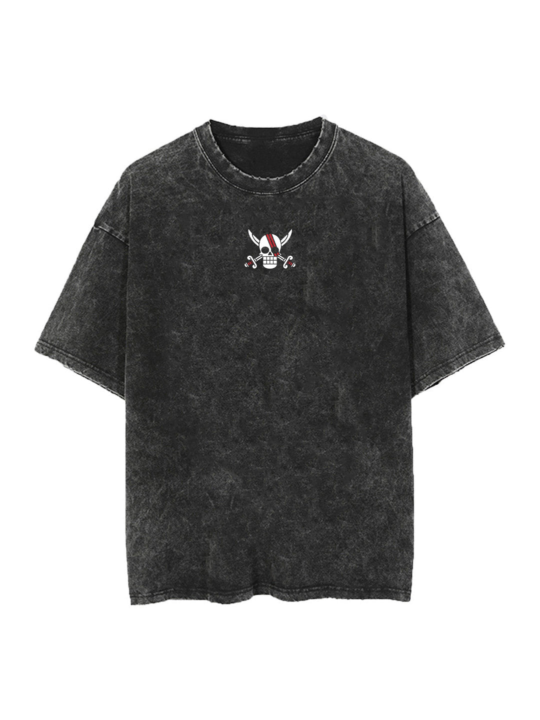 SHANKS HAKI 2-SIDED VINTAGE OVERSIZE TEE