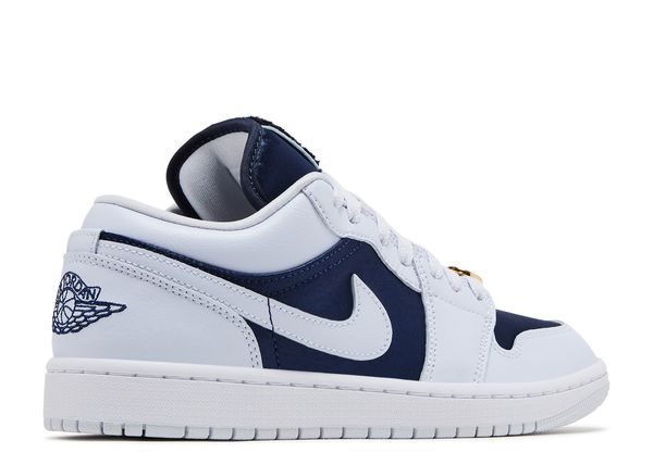 Wmns Jordan 1 Low SE 'Midnight Navy Gold Charms' FZ8778 044