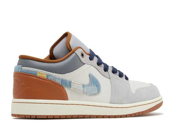 Jordan 1 Low SE 'Repaired Denim Swoosh' FZ5042 041