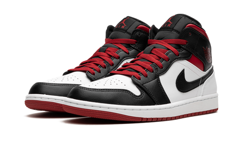 Air Jordan 1 Mid "Gym Red Black Toe"
