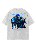 THE SHADOW ARMY 2-SIDED VINTAGE OVERSIZE TEE