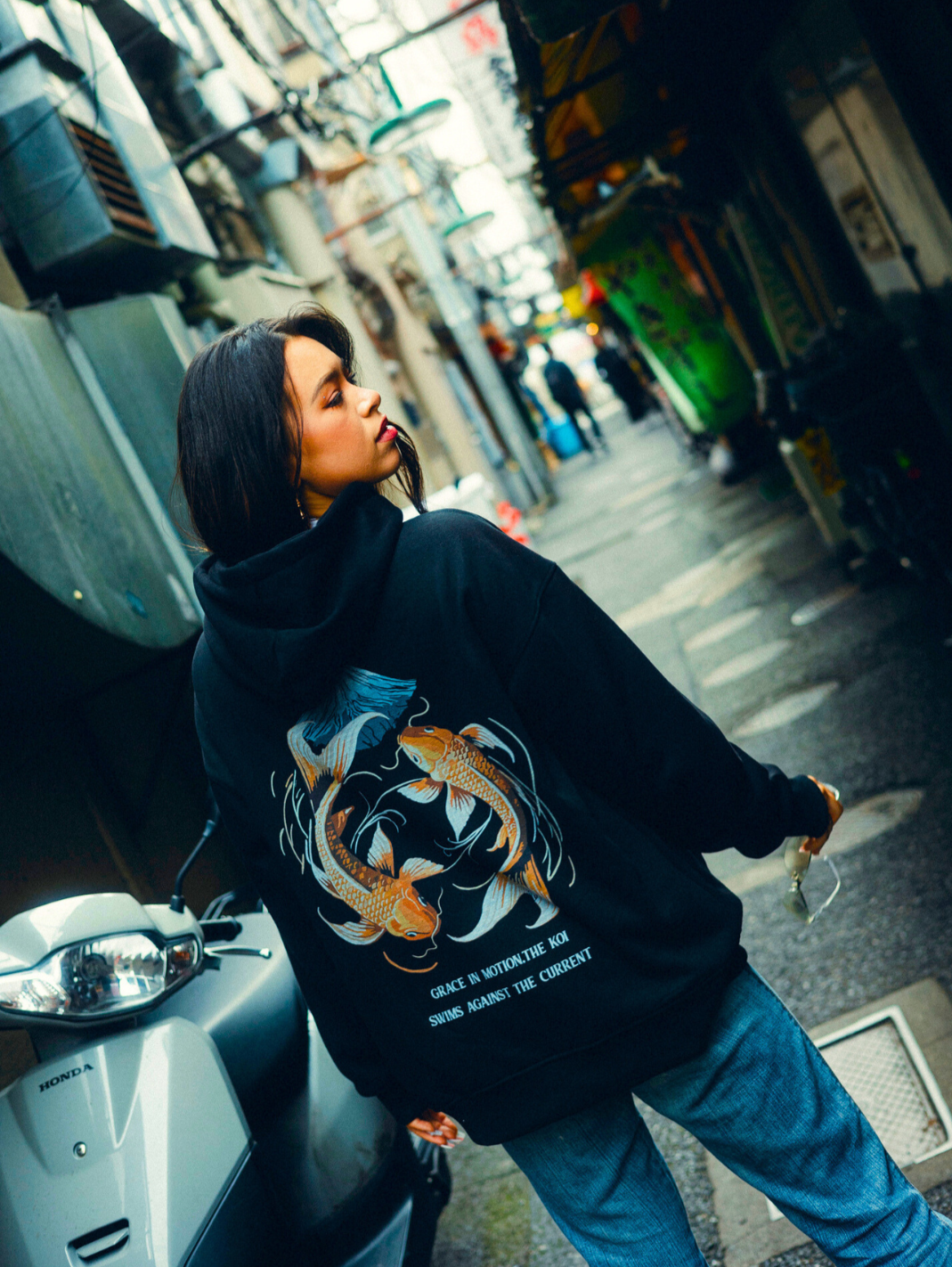 KOI FISH HOODIE