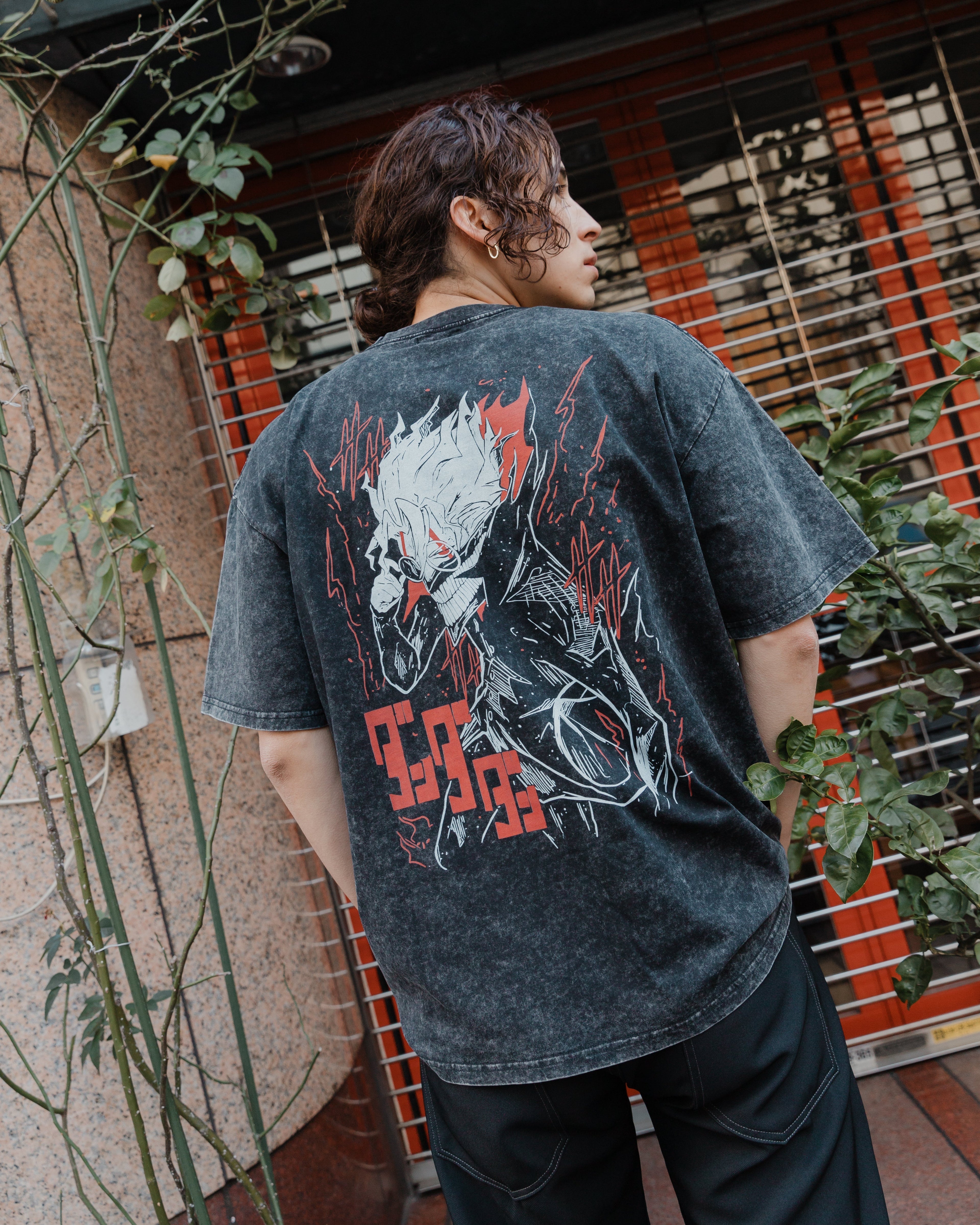 2-SIDED OKARUN VINTAGE OVERSIZE TEE