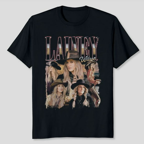 Lainey Wilson Photo Collage T-Shirt