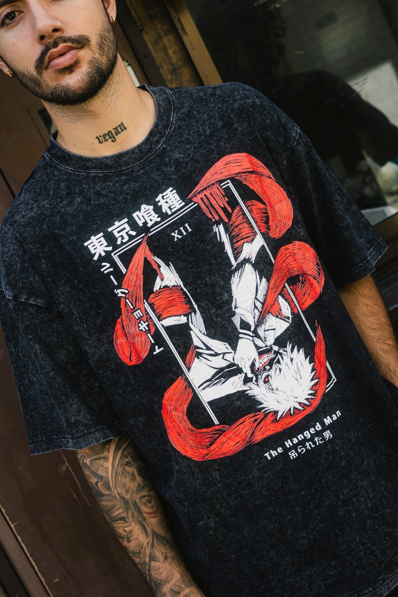 TOKYO GHOUL KANEKI KEN VINTAGE OVERSIZE TEE