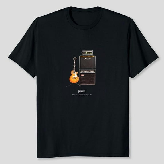 Oasis DM Guitar T-Shirt Unisex