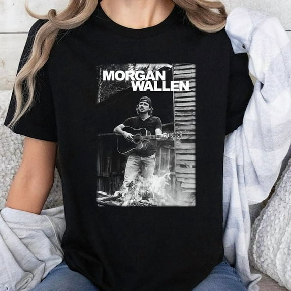 Official Mo.rgan Wa.llen Guitar Photo T-Shir