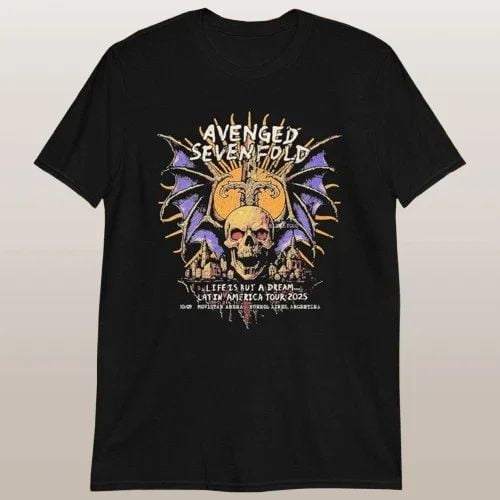 Unisex Avenged Seven.fold Life Is But A Dream Tour 2026 T- Shirt