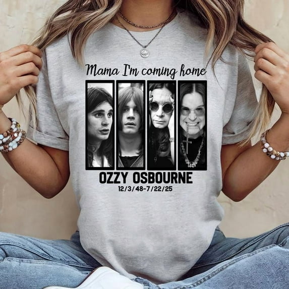 Unisex Ozzy Osbourne, No More Tour, Mama I'm Coming Home