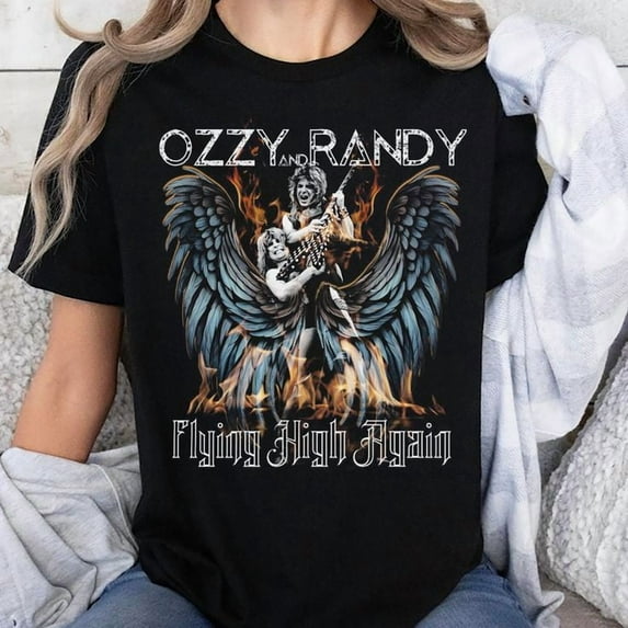 Unisex Ozzy Osbourne and Randy, Ozzy Memorial 2025 T-Shirt