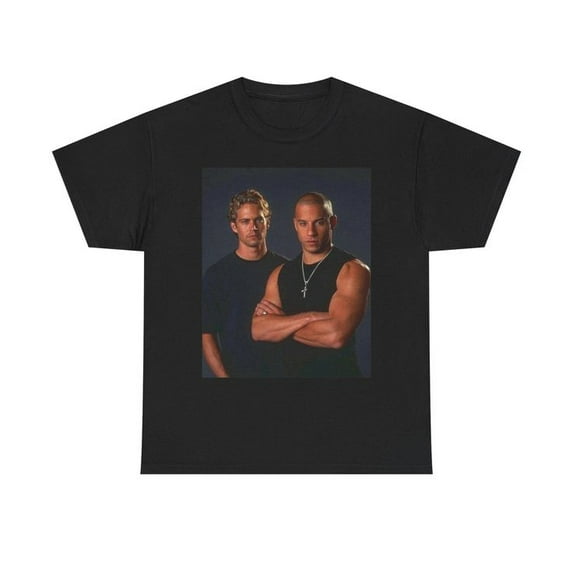 Vin Diesel And Paul Walker Fast Furious Graphic T-Shirt