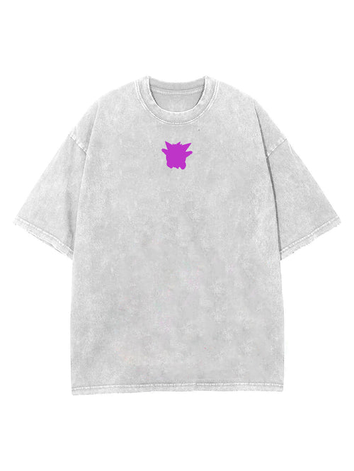 2-SIDED GENGAR VINTAGE OVERSIZE TEE