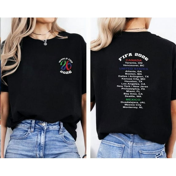 World Cup 2026 Two Sided T-shirt