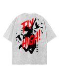 2-SIDED HINATA SHOYO VINTAGE OVERSIZE TEE