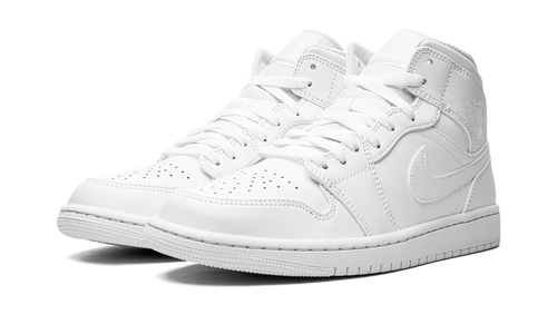 Air Jordan 1 Mid "Triple White"