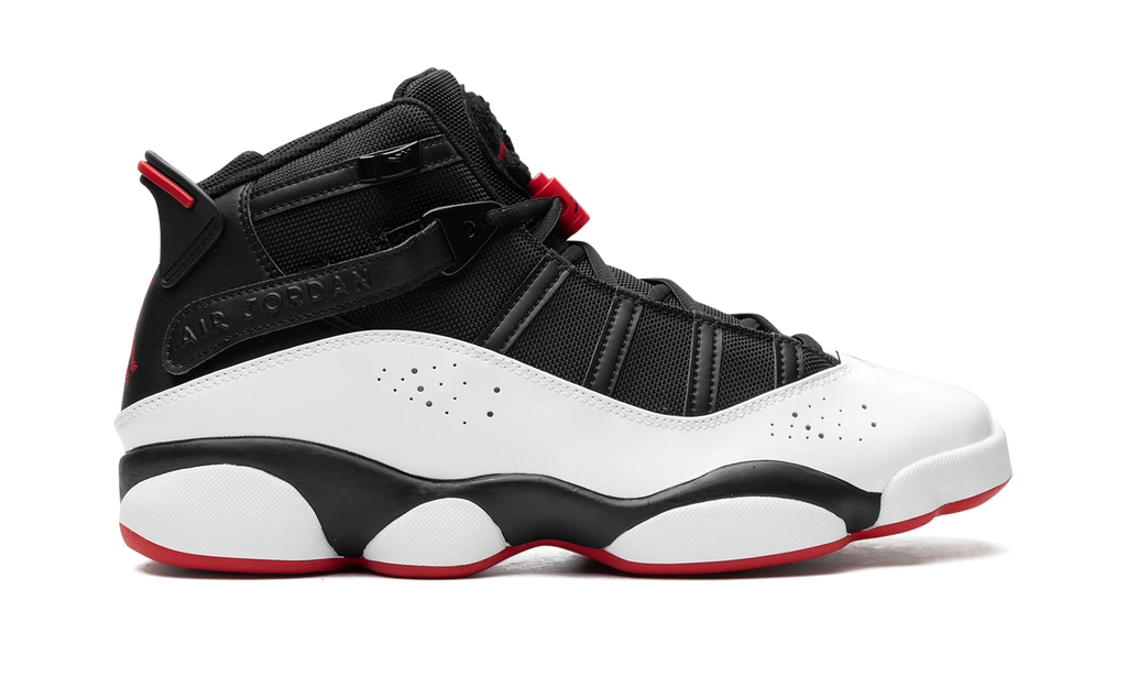 Air Jordan 6 Rings "Wht/Blk/Red" 322992 067