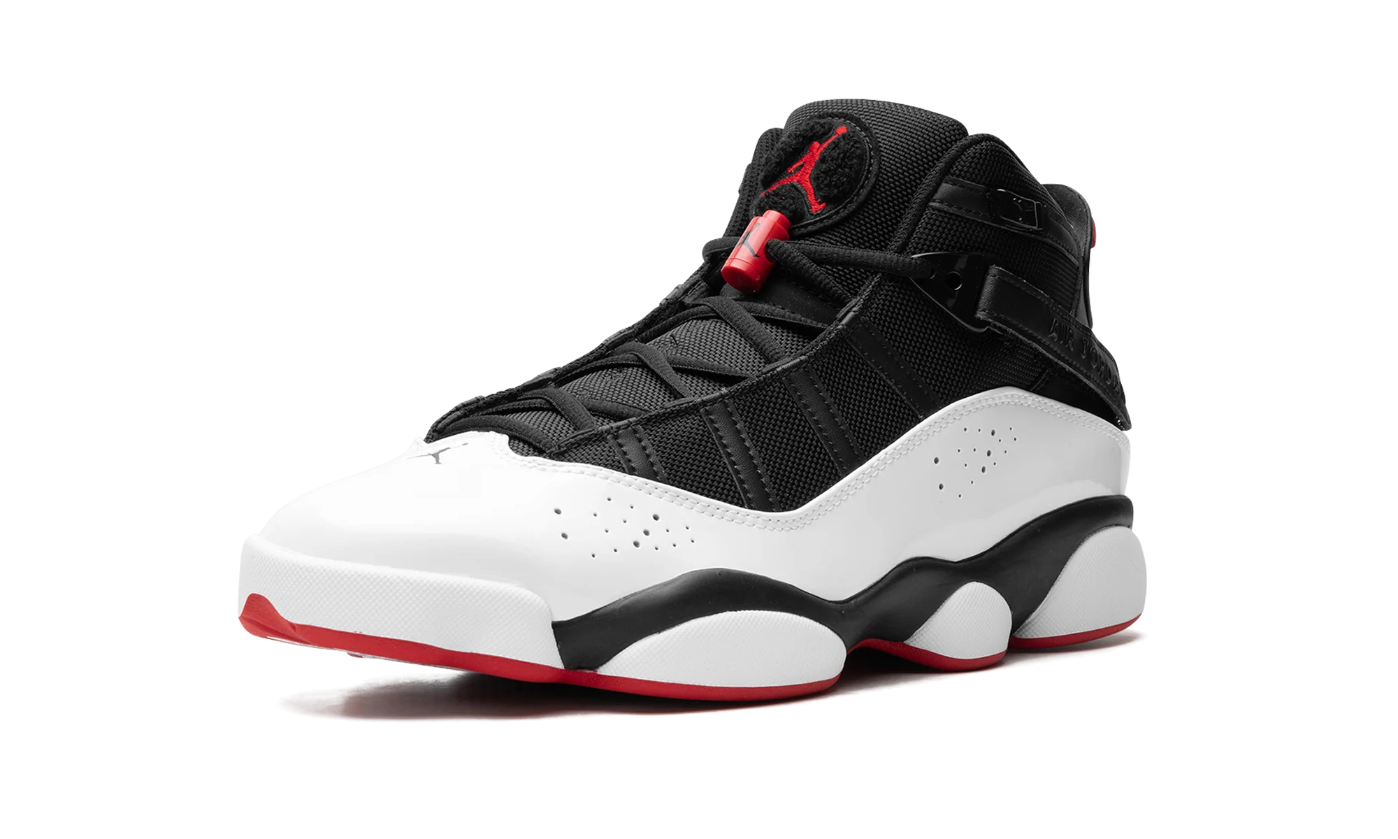 Air Jordan 6 Rings "Wht/Blk/Red" 322992 067