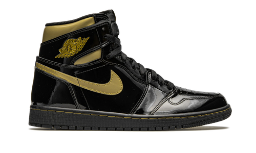Air Jordan 1 Retro High OG "Black Metallic Gold" 555088 032