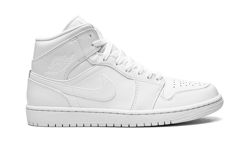 Air Jordan 1 Mid "Triple White"