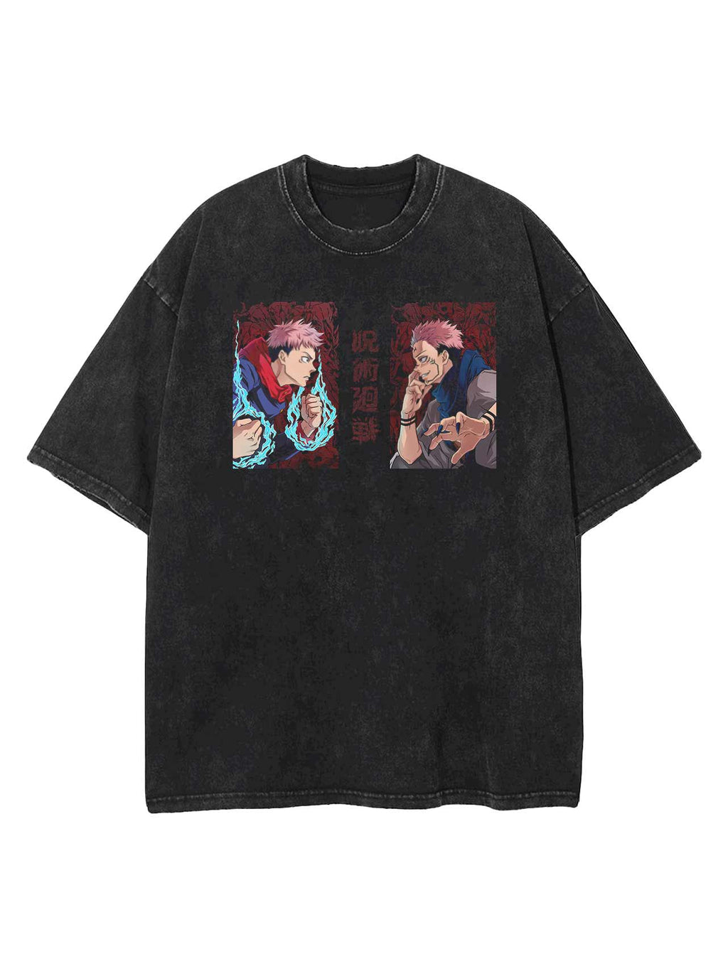 YUJI vs SUKUNA VINTAGE OVERSIZE TEE