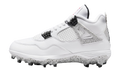 Air Jordan 4 TD Cleat "White Cement" HQ0207 106